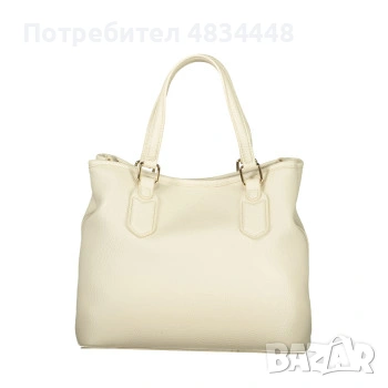 Дамска чанта тоут Valentino Brixton – Цвят Екрю / Слонова кост, снимка 3 - Чанти - 54632183