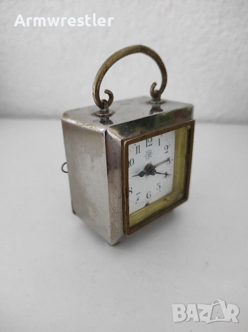 Стар немски мини будилник Junghans – за реставрация / колекция, снимка 4 - Антикварни и старинни предмети - 54085777