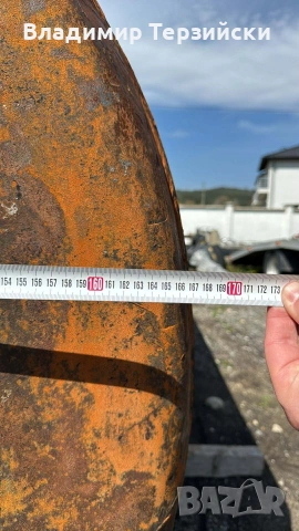 метална цистерна 6мм дебела- 10 кубика , снимка 3 - Селскостопанска техника - 54250904