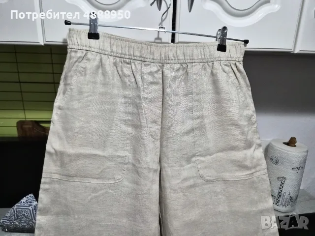 ленени панталони ZARA и Mango , снимка 4 - Панталони - 55408257