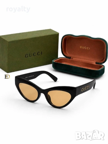 Gucci Нови Дамски Слънчеви Очила Гучи Различни Цветове 