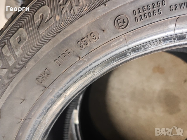 4бр.зимни гуми 215/60/17 Semperit, снимка 6 - Гуми и джанти - 54167968