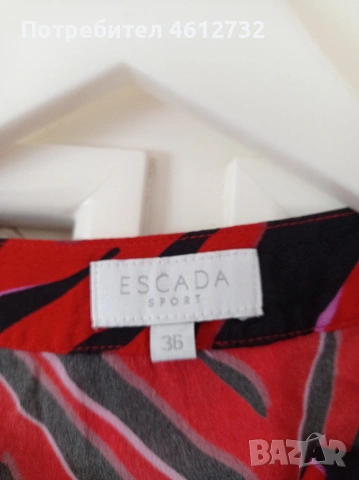 Дамска риза Escada коприна, снимка 2 - Ризи - 54834949