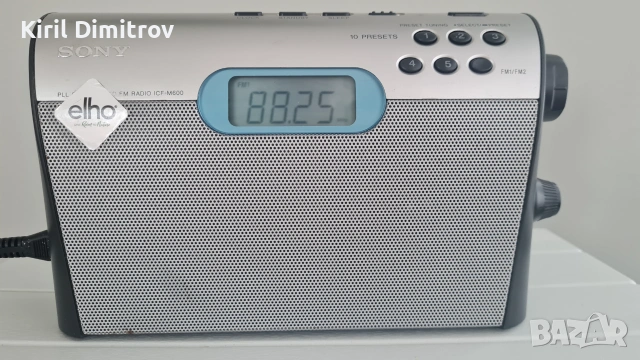 Sony ICF-M600 – цифрово FM радио