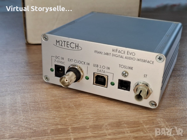 M2TECH HiFace EVO - 24bit/192kHz - Качествен Клок процесор с USB - Made in Italy, снимка 3 - Аудиосистеми - 54704887