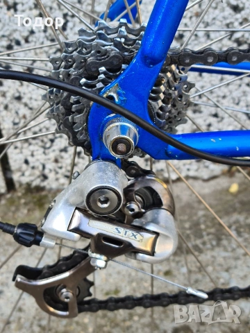 Шосеен велосипед Raleigh Cromoli R-100, снимка 6 - Велосипеди - 54619851