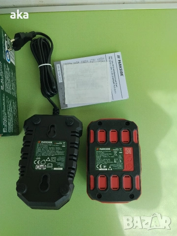 PARKSIDE акумулаторна батерия PAP20B1+20V/2.4A зарядно устр.PLG20C1-НОВИ 3Г.ГАРАНЦИЯ, снимка 4 - Друга електроника - 54750778