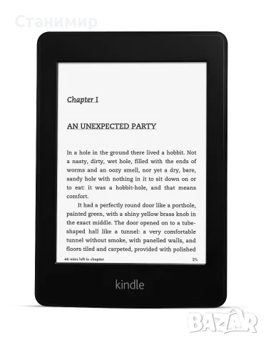 Kindle Paperwhite електронна книга с подсветка и с 800 качени книги