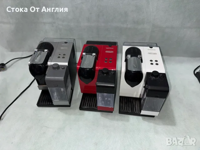 Кафемашина - DeLonghi Nespresso EN521.R/ EN520.W/ EN520.S, снимка 2 - Кафемашини - 49636348