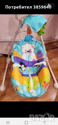 Бебешка люлка  Fisher Price   