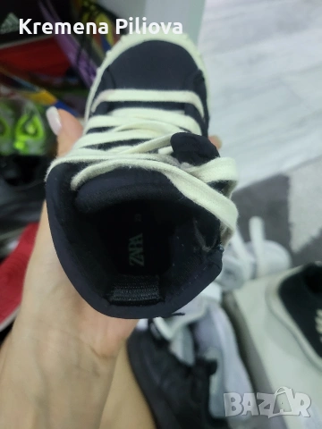 бебешки кецове zara 23размер, снимка 3 - Бебешки обувки - 54389688