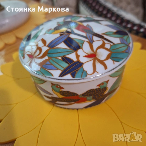 Нова порцеланова кутия за бижута, снимка 4 - Декорация за дома - 55206674