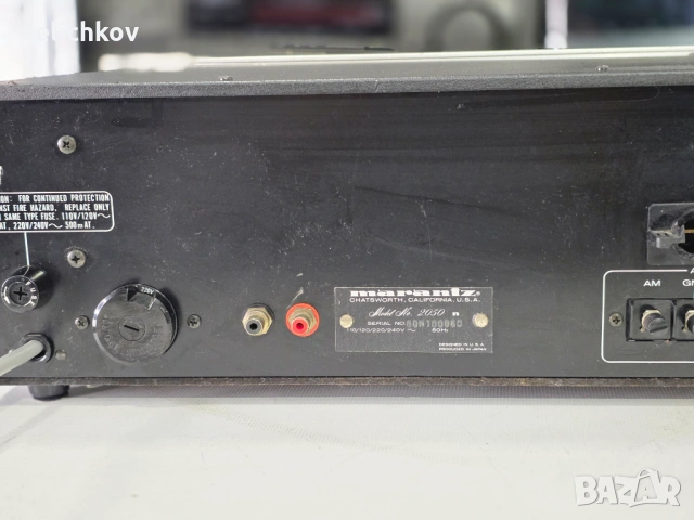 📻 КЛАСИКА ОТ СЛЕДВАЩО НИВО! Аналогов тунер Marantz 2050, снимка 7 - Ресийвъри, усилватели, смесителни пултове - 54638221