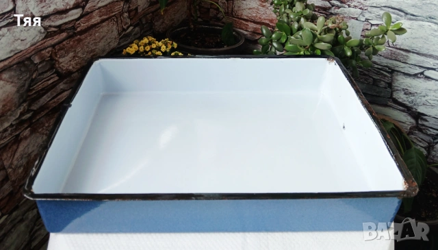 Голяма емайлирана тава , снимка 7 - Съдове за готвене - 54259364