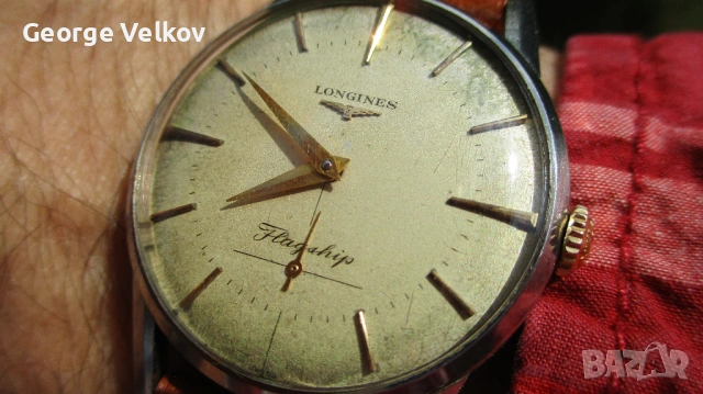 Longines Flagship, ref. 101, 1958, cal. 30L (Omega, Tissot), снимка 2 - Мъжки - 54245932