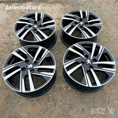 Джанти 4x108, 16 цола, 4x108, ET38, 9825165280 със забележки от Peugeot 208 1.2 PureTech, снимка 8 - Гуми и джанти - 54078689