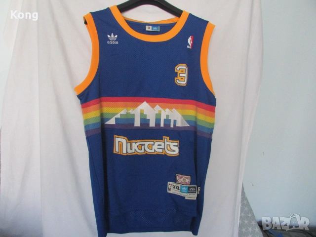 Баскетбол винтидж потник Champion Phoenix Suns Michael Finley NBA Adidas Iversen Адидас НБА, снимка 8 - Баскетбол - 55000700