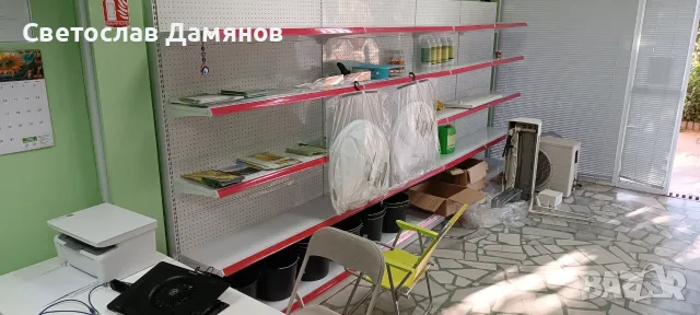 Нов стелаж 120 см и 90 см, снимка 4 - Стелажи и щандове - 55593833