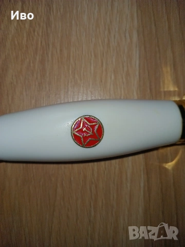 Ловен нож с калъф – ретро СССР стил, отлично състояние, снимка 3 - Ножове - 54025869