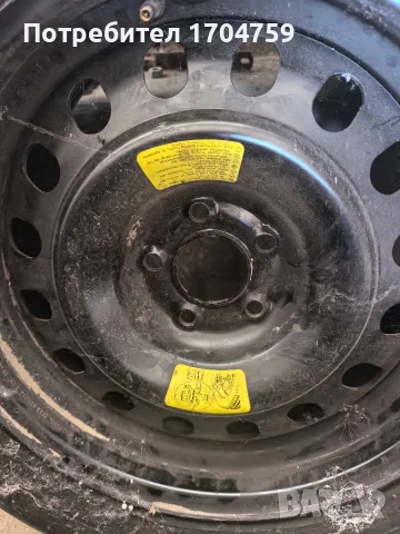 Резервна гума 17 цола citroen C5, снимка 3 - Гуми и джанти - 55648144
