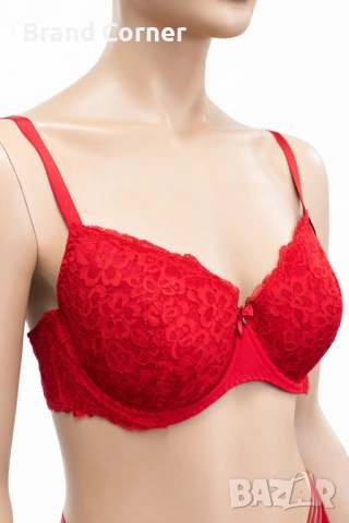Hunkemöller червен дантелен сутиен - 80D