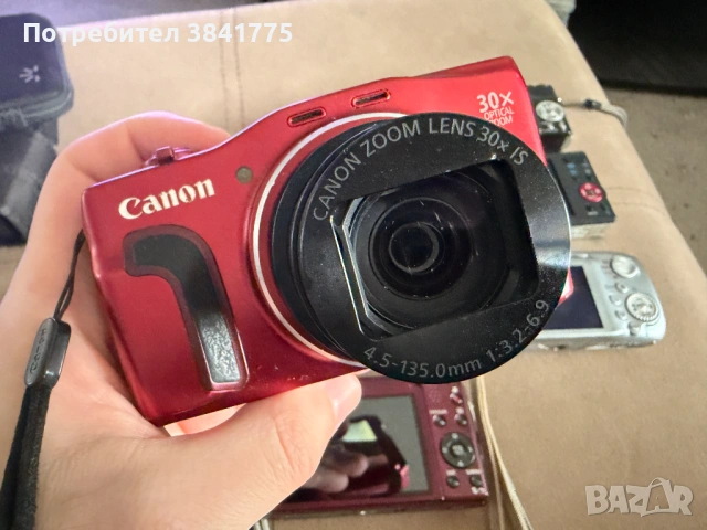 Комплект от 11 употребявани компактни фотоапарата Canon, Pentax, Nikon и други, снимка 3 - Фотоапарати - 54255447