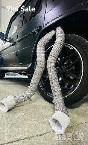 Downpipe ZAC Mercedes G 63 AMG 2019, снимка 4 - Части - 54643099