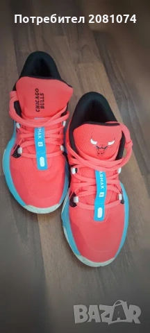 Детски баскетболни обувки Tarmak Mini Me Chicago Bulls номер 36