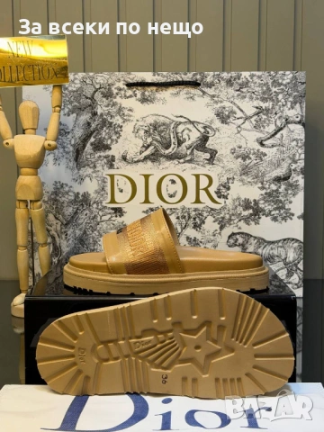 Christian Dior Дамски Чехли Кристиян Диор - Различни Цветове Код SK1361, снимка 3 - Чехли - 54336931