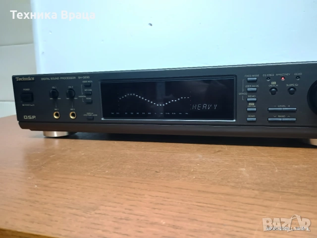Technics SH-GE90 Висококачествен цифров звуков процесор (DSP) и еквалайзер. , снимка 9 - Ресийвъри, усилватели, смесителни пултове - 54561122