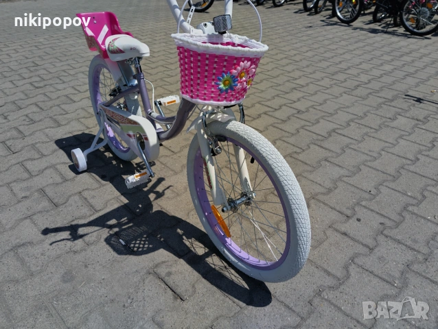 X Детски велосипед 20" Fashion Girl лилав, снимка 5 - Велосипеди - 54398152