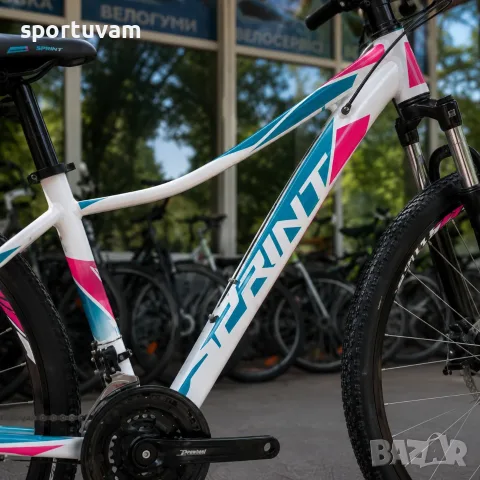 НОВ Планински Велосипед Sprint Maverick Lady 27.5 S - БЕЗПЛАТНА ДОСТАВКА, снимка 6 - Велосипеди - 55391139