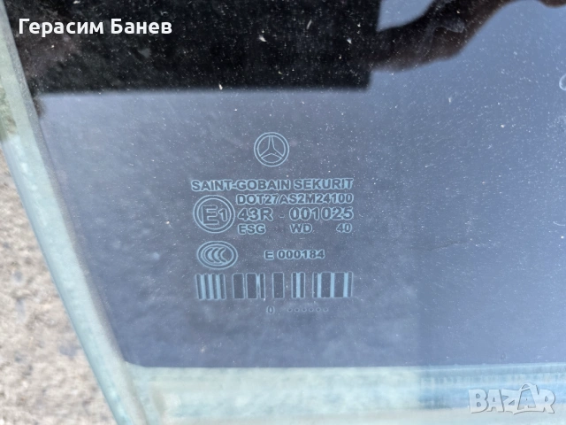 Стъкла врати предни/задни , ляво/дясно OEM MERCEDES W212 E 350 CDI 4MATIC OM642 2011, снимка 4 - Части - 54564853
