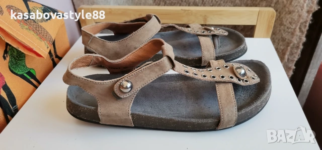 Сандали Ca shott Copenhagen 39н.Естествена кожа , снимка 3 - Сандали - 54863645