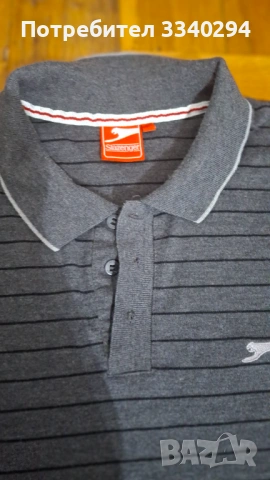 Мъжка оргинална тениска Slazenger - размер XXL, снимка 2 - Тениски - 54576561