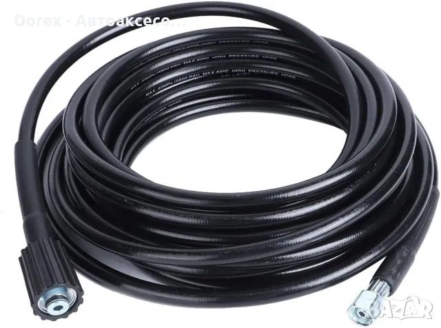 Маркуч за водоструйка с високо налягане - 10 м, M22-14 mm, 400 bar (5800 PSI), до 60°C, снимка 5 - Напояване - 55392493