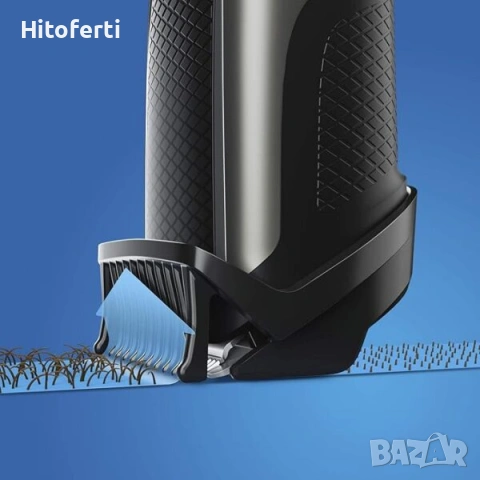  Philips, Тример за брада Series 5000 с динамично ръководство за рязане Dynamic Pro, модел BT5515/15, снимка 2 - Машинки за подстригване - 55081474