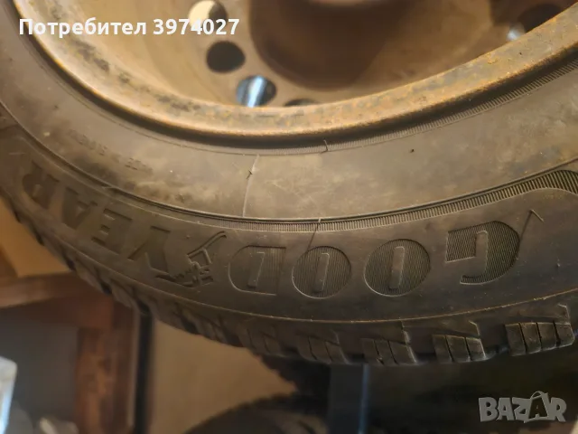 Зимни гуми с джанти за мерцедес С,Е класа. M+S. Good Year, снимка 4 - Гуми и джанти - 55594107