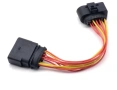 Адаптер за кабелен сноп HID ксенон фарове от 10 до 14 пина за VW, Audi, Seat, Skoda 1J0973737, снимка 4
