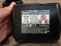 Комплект Макита оригинална батерия Makita 6Ah BL1860B и оригинално бързо зарядно Makita DC18RC LXT, снимка 4