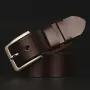 Мъжки стилни кожени колани от естест. кожа!, снимка 11
