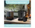 Компактна пътна кана Quest Black, 0,5 литра, 600 вата, снимка 6
