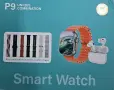 Смарт часовник със слушалки и 7 различни каишки. , снимка 1