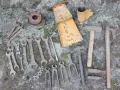 Стари ръчни инструменти - гаечни ключове, клещи, чукове, други, снимка 2