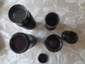 Продавам  Лот от 5 ретро ръчнофокусни обектива (Canon FD, Pentax K, Minolta MD), снимка 3