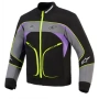 Мото яке ALPINESTARS UNITE BLACK/ASPHALT/VIOLET, снимка 2