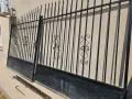 Голяма дворна врата двукрила Порта Метален портал ковано желязо Входна врата 435х225см, снимка 2