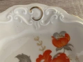 Антикварно трио Sorau Carstens Porzellan Astoria “Blume Orange” (Германия, 1925–1939г.), снимка 6