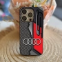 Силиконов Калъф за iPhone с лого Audi, снимка 12