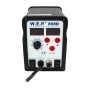 Станция за запояване WEP 898D горещ въздух и поялник, снимка 2